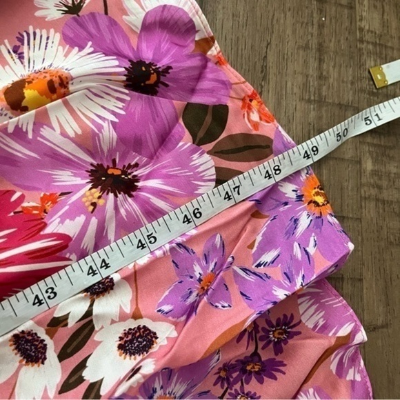 NWOT Rachel Parcell Floral Tiered Midi Dress - Picture 7 of 8